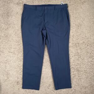 Vineyard Vines Men's 40x30 Blue On-The-Go Performance Stretch Chino Pants